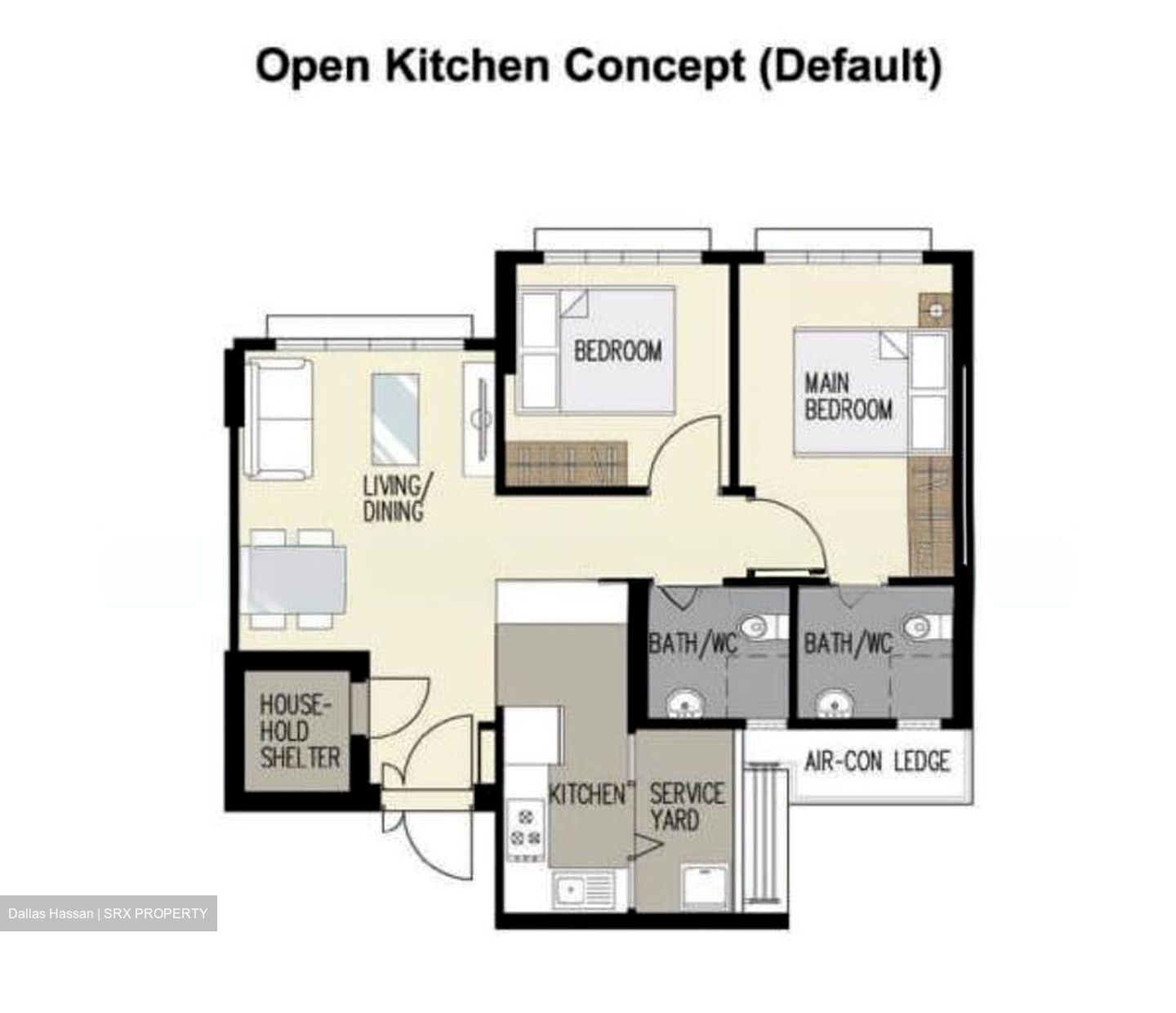 Blk 429B Bedok North Woods (Bedok), HDB 3 Rooms #518859591